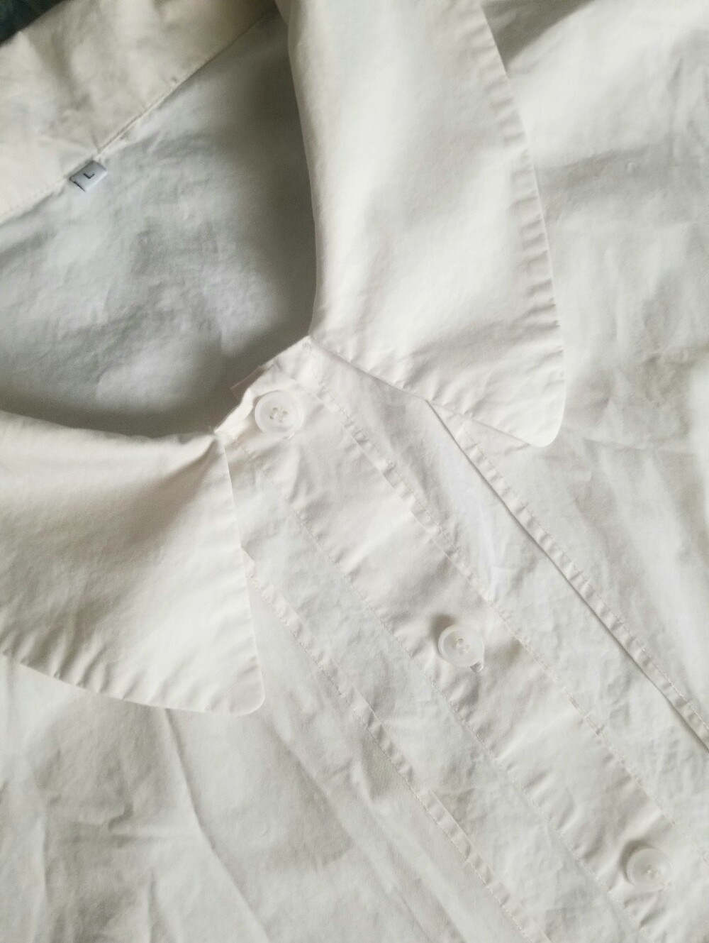 456. poplin layer cape shirt - Picture 3 of 10